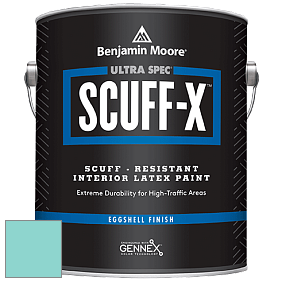 Benjamin Moore 485 Ultra Spec SCUFF-X Interior Eggshell Finish краска цвет 661 Caribbean Cool