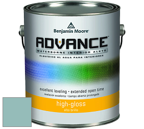 Benjamin Moore 794 Advance Interior Paint-High Gloss глянцевая алкидная эмаль цвет 676 Spirit in the Sky