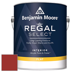 Benjamin Moore 547 Regal Select Waterborne Interior Flat Finish краска цвет RAL 3013 
