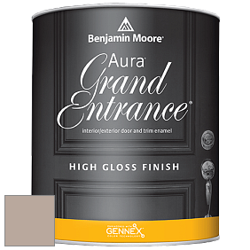 Benjamin Moore Aura 148 Grand Entrance High Gloss эмаль цвет 991 GrÃ©ge Avenue