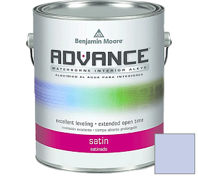 Краска Benjamin Moore 792. Advance Interior Paint-Satin эмаль цвет 2068-60 Purple Lace