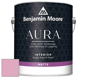 Benjamin Moore Aura 522 Interior Paint - Matte краска цвет 2084-50 Rosy Glow