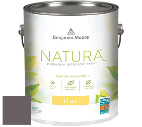 Benjamin Moore 512 Natura Interior Flat Finish матовая краска цвет NCS S 7005-R20B 