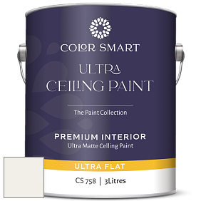 COLOR SMART CS 758 ULTRA CEILING PAINT ультраматовая краска цвет OC-129 Alabaster