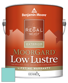 Benjamin Moore W103 Regal Select Exterior Paint-MoorGard Low Lustre Finish краска цвет 661 Caribbean Cool