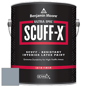 Benjamin Moore 486 Ultra Spec SCUFF-X Interior Satin Finish краска цвет AF-570 