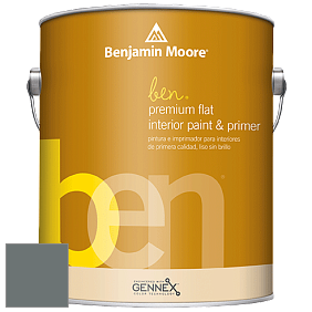 Benjamin Moore Ben W625 Premium Interior Latex Flat краска цвет NCS S 6005-B50G 