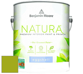 Benjamin Moore 513 Natura Interior Eggshell Finish краска с блеском цвет 2027-10 Dark Lime