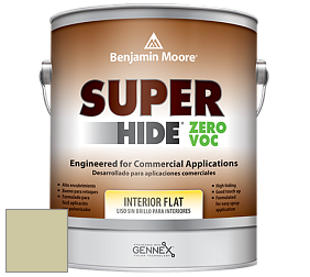 Benjamin Moore 355 Super Hide Zero Voc Interior Flat краска цвет 2145-40 Fernwood Green