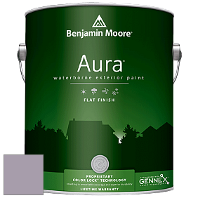 Benjamin Moore Aura 629 Waterborne Exterior Flat Finish краска цвет AF-595 
