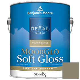 Краска Regal Select Exterior Paint-Moor GloSoft Gloss Finish (W096) цвет 1504 Passion Vine