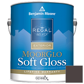 Краска Regal Select Exterior Paint-Moor GloSoft Gloss Finish (W096) цвет AF-180 