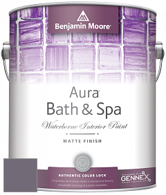 Benjamin Moore Aura 532 Bath & Spa Waterborne Interior Paint Matte Finish краска цвет NCS S 6010-R50B 