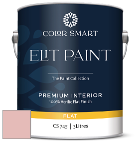 COLOR SMART CS 745 ELIT PAINT глубокоматовая моющаяся краска цвет 2090-60 Strawberry Freeze