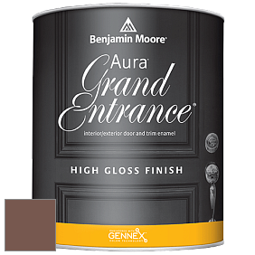 Benjamin Moore Aura 148 Grand Entrance High Gloss эмаль цвет 2097-30 Hedgehog Brown