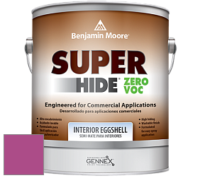 Benjamin Moore 357 Super Hide Zero Voc Interior Eggshell краска цвет 2077-30 Hot Lips