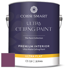 COLOR SMART CS 758 ULTRA CEILING PAINT ультраматовая краска цвет 2075-20 Mulberry