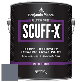 Benjamin Moore 484 Ultra Spec SCUFF-X Interior Matte Finish краска цвет NCS S 6010-R70B 