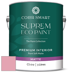 COLOR SMART CS 619 SUPREM ECO PAINT матовая краска цвет 2007-50 Supple Pink