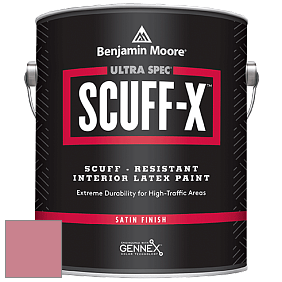 Benjamin Moore 486 Ultra Spec SCUFF-X Interior Satin Finish краска цвет NCS S 2040-R10B 