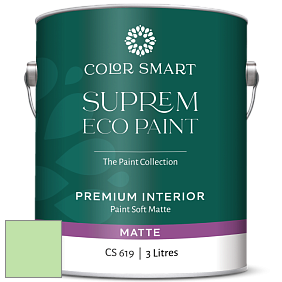 COLOR SMART CS 619 SUPREM ECO PAINT матовая краска цвет 2032-50 Early Spring Green