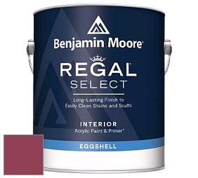 Benjamin Moore 549 Regal Select Waterborne Interior Eggshell Finish краска цвет 2078-10 Roseate