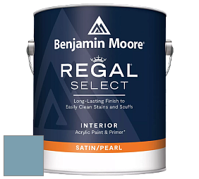 Benjamin Moore 550 Regal Select Waterborne Interior Pearl Finish краска цвет HC-152 BM HC-152