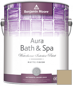 Краска Benjamin Moore Aura Bath & Spa Interior Paint Matte Finish (532) цвет HC-23 BM HC-23