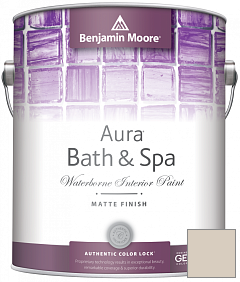 Краска Benjamin Moore Aura Bath & Spa Interior Paint Matte Finish (532) цвет HC-84 BM HC-84