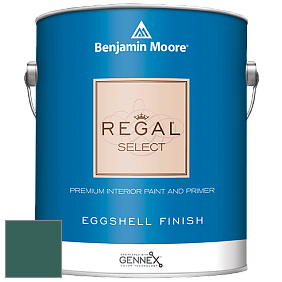 Benjamin Moore 549 Regal Select Waterborne Interior Eggshell Finish краска цвет 2052-20 Marine Aqua