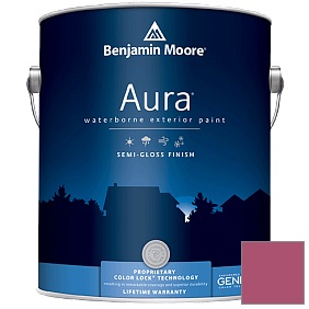 Краска Aura Waterborne Exterior Semi-Gloss Finish (632) цвет 1349 Pink Corsage