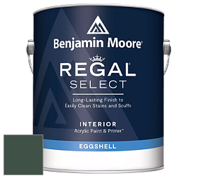 Benjamin Moore 549 Regal Select Waterborne Interior Eggshell Finish краска цвет 2041-10 Hunter Green