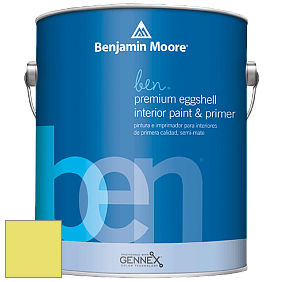 Benjamin Moore Ben W626 Premium Interior Latex Eggshell краска цвет NCS S 0550-G70Y 