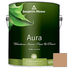 Краска Aura Waterborne Interior Semi-gloss Finish (528) цвет 1090 Butternut Squash