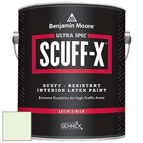 Benjamin Moore 486 Ultra Spec SCUFF-X Interior Satin Finish краска цвет 2030-70 Iced Mint
