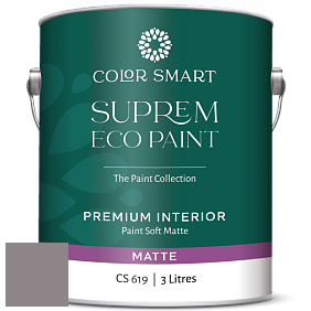 COLOR SMART CS 619 SUPREM ECO PAINT матовая краска цвет NCS S 5005-R20B 
