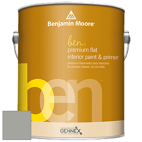Benjamin Moore Ben W625 Premium Interior Latex Flat краска цвет NCS S 3502-G50Y 