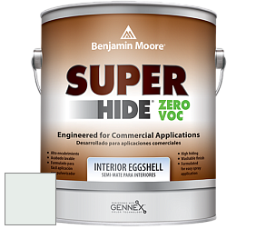 Benjamin Moore 357 Super Hide Zero Voc Interior Eggshell краска цвет 2123-60 Sea Foam
