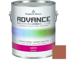 Краска Benjamin Moore 792. Advance Interior Paint-Satin эмаль цвет 2175-30 Rust