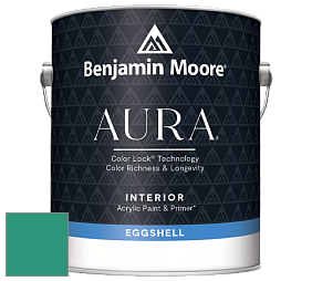 Benjamin Moore Aura 524 Waterborne Interior Eggshell Finish краска цвет 608 Erin Green