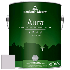 Benjamin Moore Aura 629 Waterborne Exterior Flat Finish краска цвет AF-605 