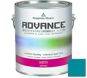 Краска Benjamin Moore 792. Advance Interior Paint-Satin эмаль цвет 762 Pacific Palisades