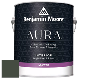 Benjamin Moore Aura 522 Interior Paint - Matte краска цвет NCS S 8010-G30Y 