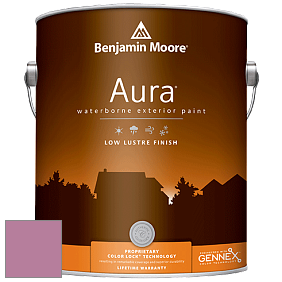 Benjamin Moore Aura 634 Waterborne Exterior Low Lustre Finish краска цвет 2083-40 Begonia