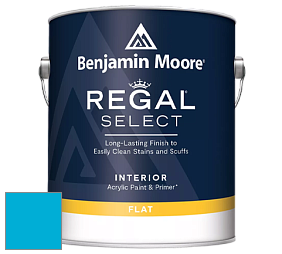 Benjamin Moore 547 Regal Select Waterborne Interior Flat Finish краска цвет NCS S 1060-B 