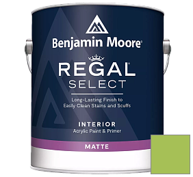 Краска Regal Select Interior Paint - Matte (548) цвет 419 Malachy Green