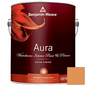 Краска Aura Waterborne Interior Satin Finish (526) цвет 161 Brilliant Amber