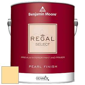 Benjamin Moore 550 Regal Select Waterborne Interior Pearl Finish краска цвет 2019-50 Lemon Drops