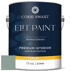 COLOR SMART CS 745 ELIT PAINT глубокоматовая моющаяся краска цвет AF-495 