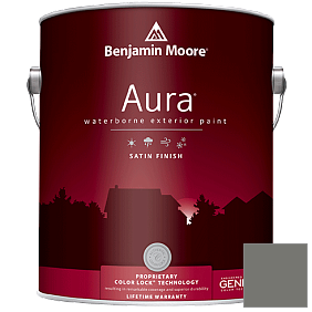 Краска Aura Waterborne Exterior Satin Finish (631) цвет HC-167 BM HC-167